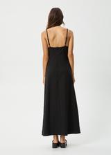 Afends Womens Business - Maxi Dress - Black - Afends womens business   maxi dress   black