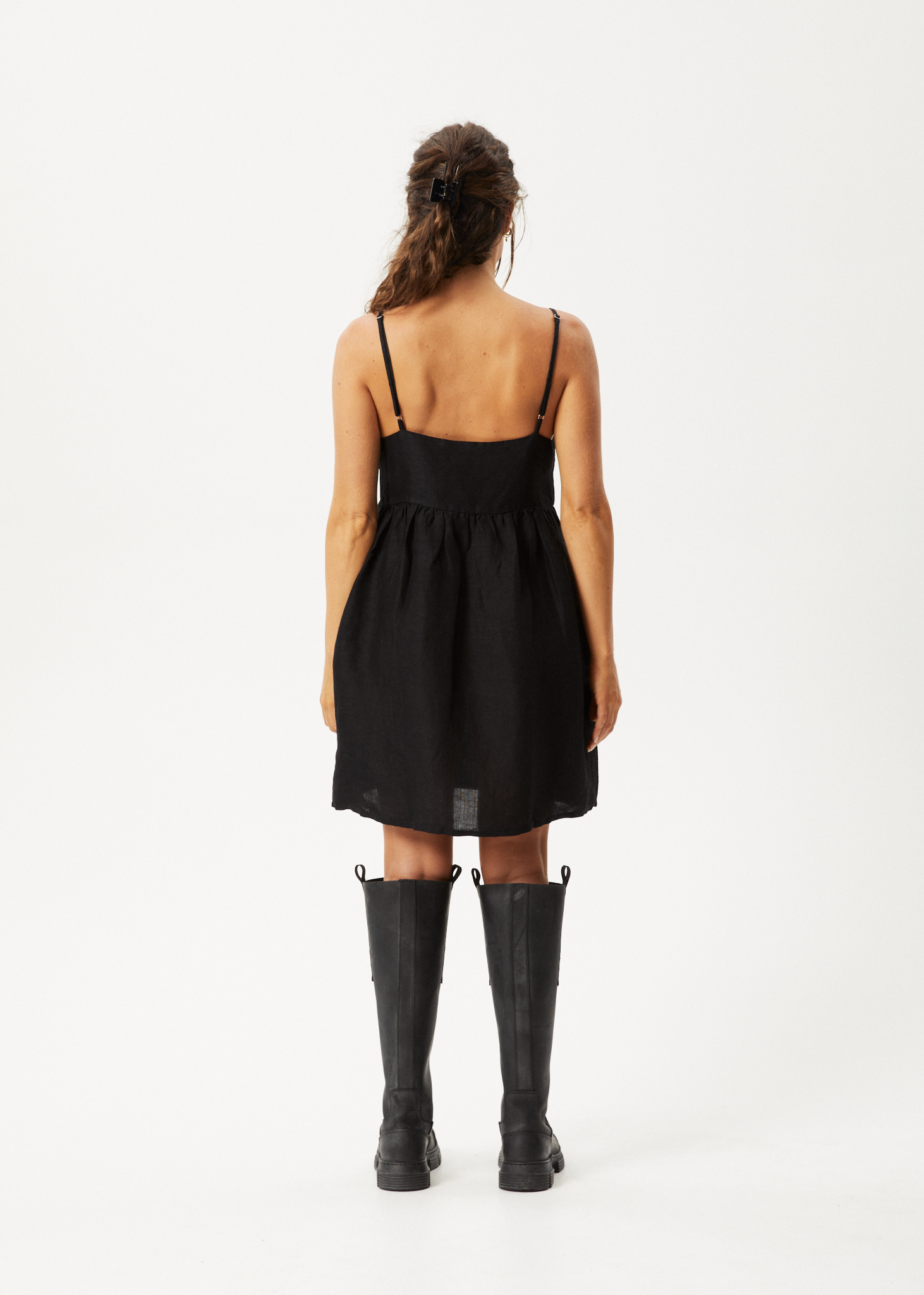 afends mod mini dress AFENDS Womens Evans - Check Mini Dress