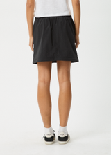 Afends Womens Instinct - Zip Off Maxi Skirt - Black - Afends womens instinct   zip off maxi skirt   black