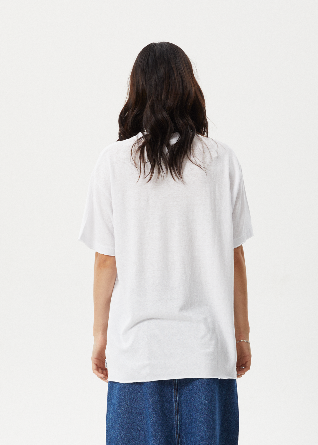 AFENDS Womens Pulse - Oversized Tee - White 