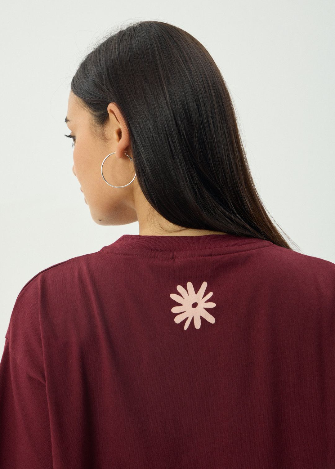 AFENDS Womens Adi - Oversized Tee - Port