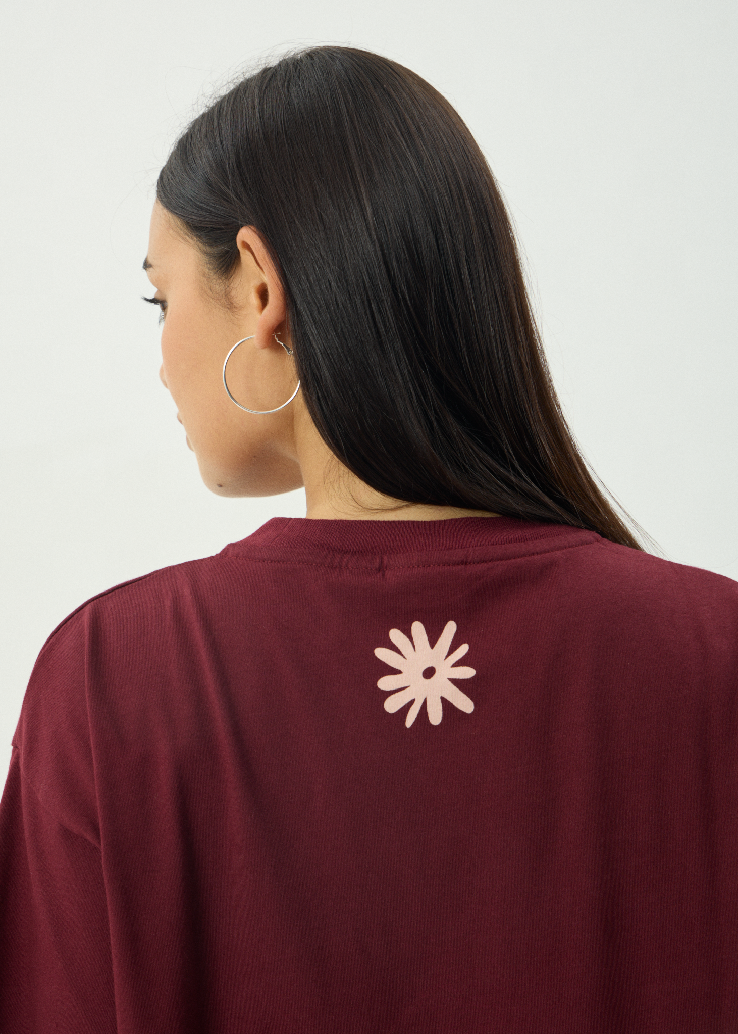 AFENDS Womens Adi - Oversized Tee - Port