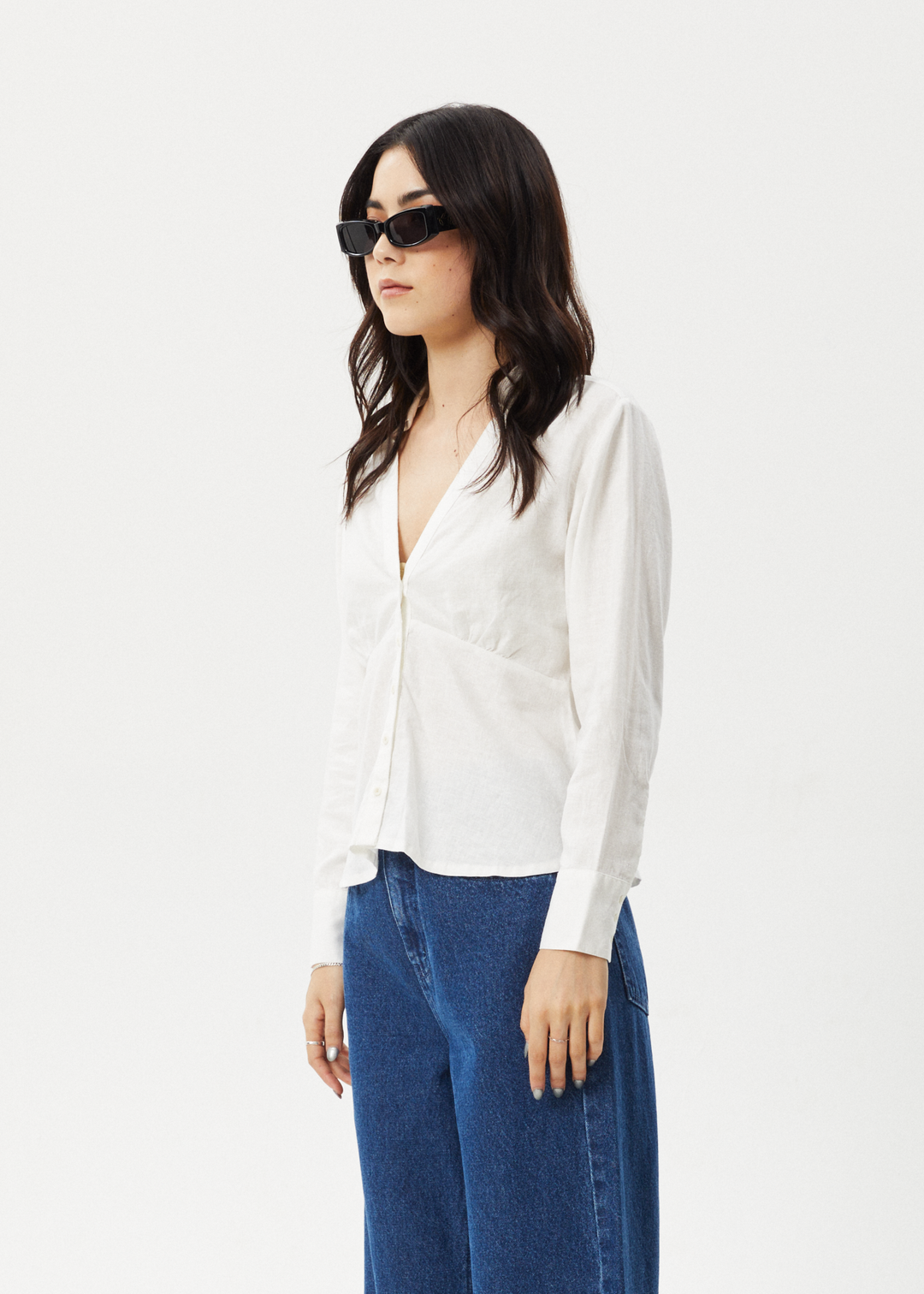 AFENDS Womens Archive - Shirt - White 