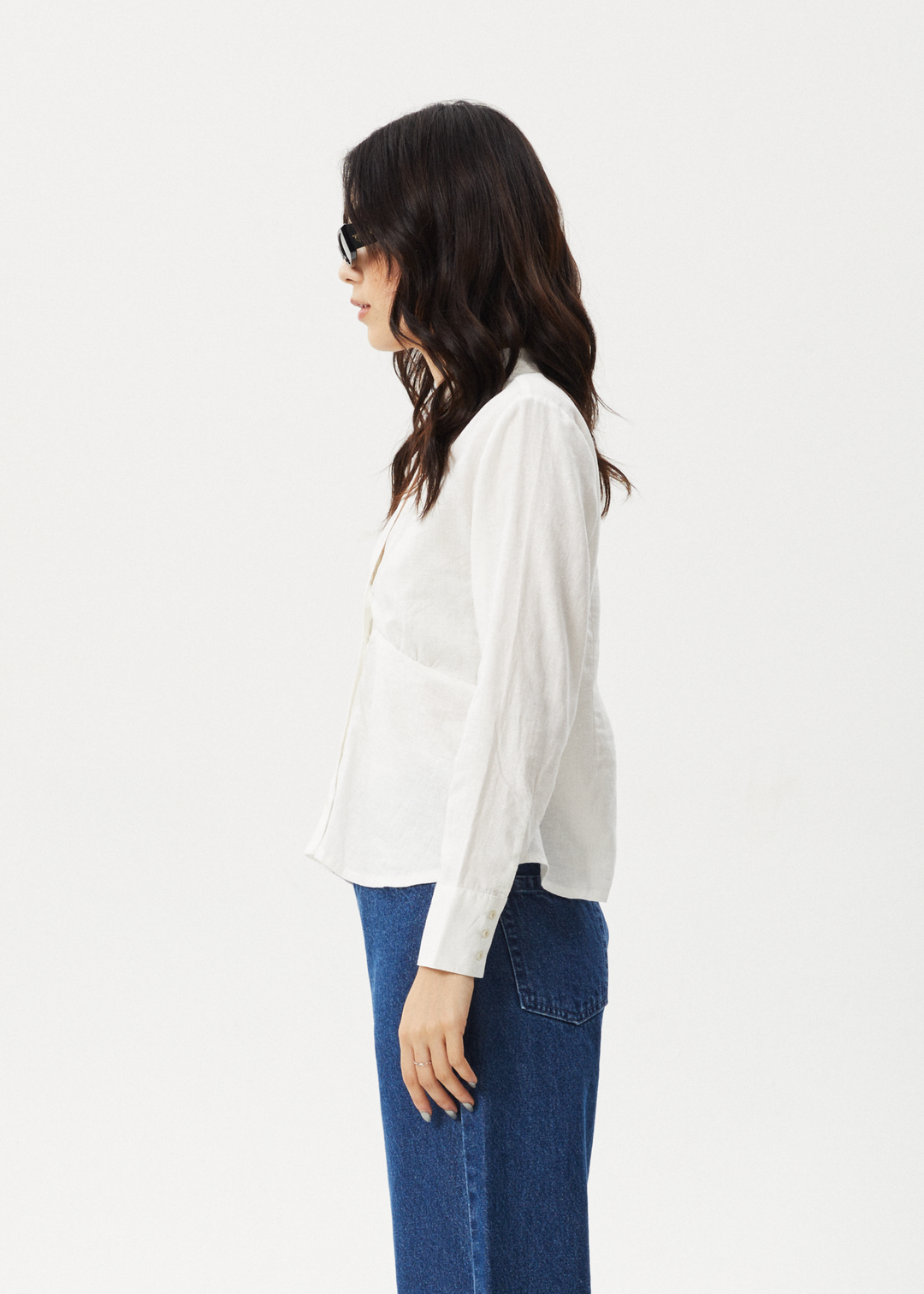 AFENDS Womens Archive - Shirt - White 