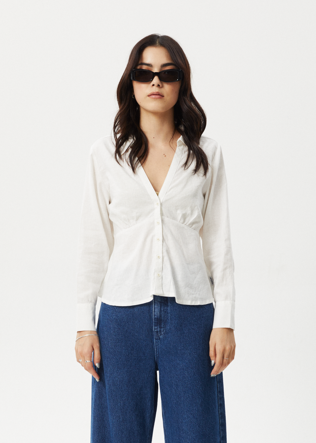 AFENDS Womens Archive - Shirt - White 