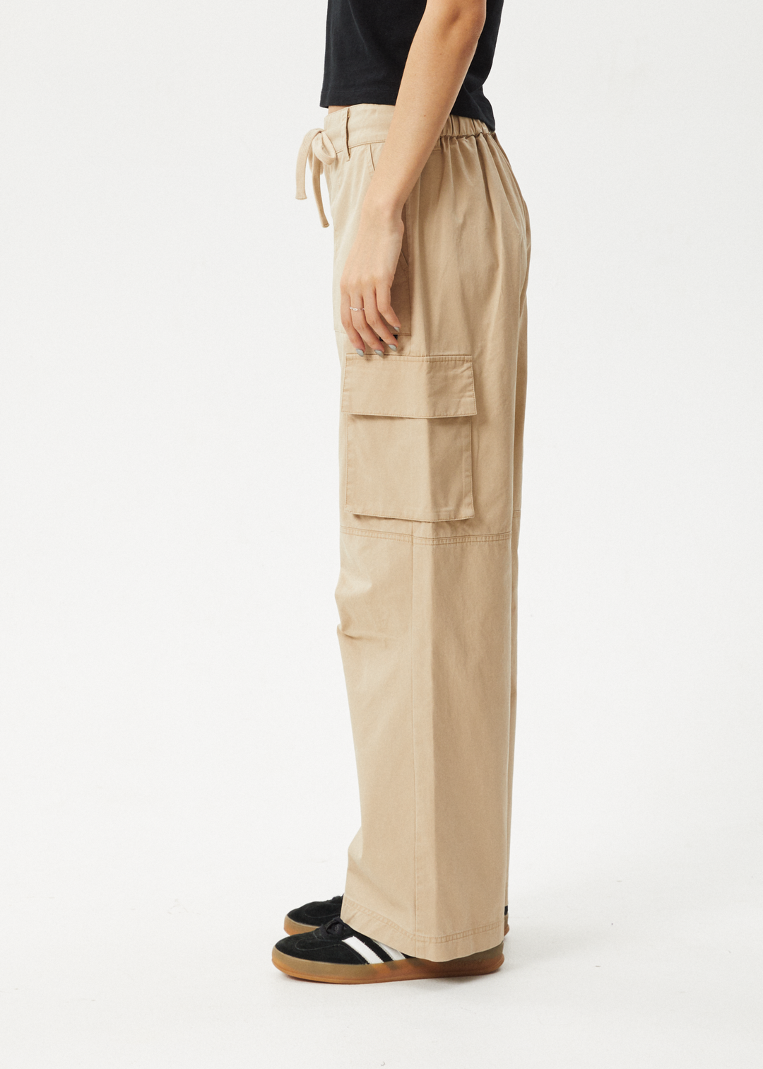 AFENDS Womens Apprentice - Cargo Pants - Taupe 