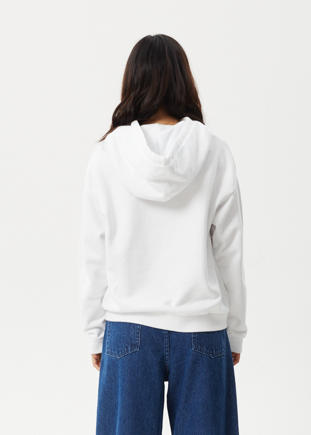 AFENDS Womens Cultivate - Pull On Hood - White 