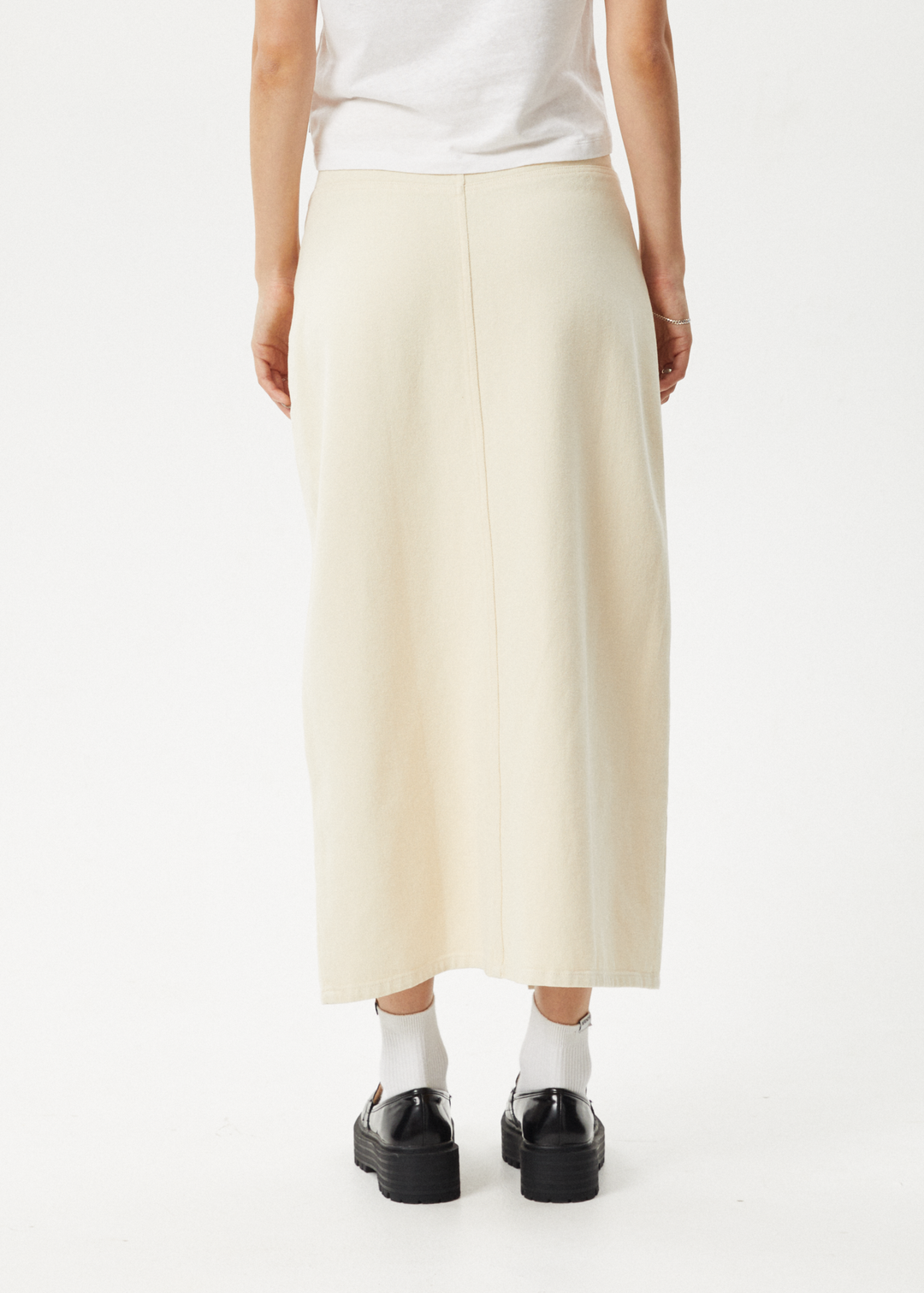 AFENDS Womens Mika - Maxi Skirt - Sand 