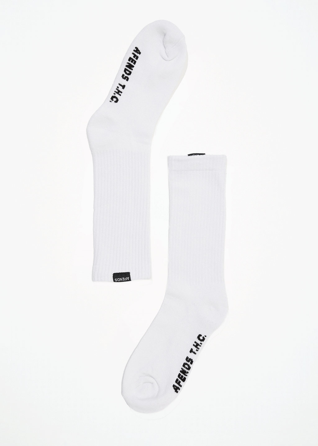AFENDS Mens Everyday - Socks One Pack - White