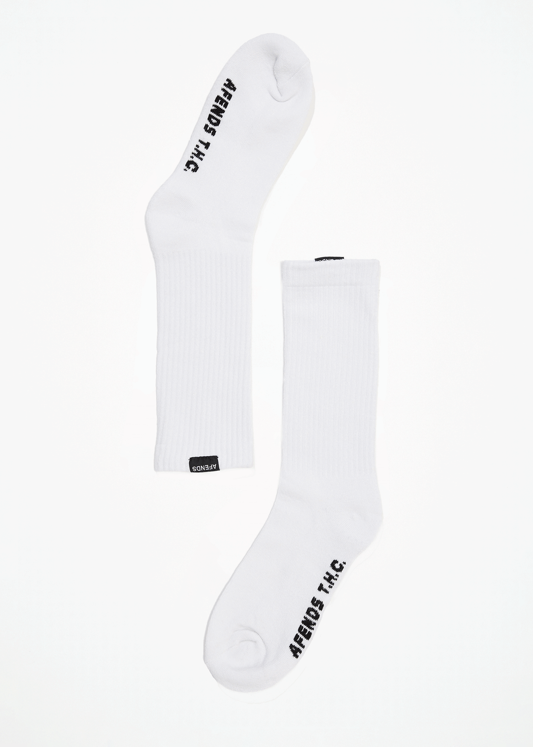 AFENDS Mens Everyday - Socks One Pack - White