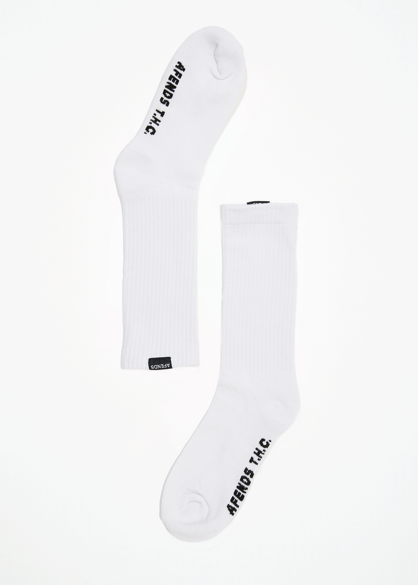 AFENDS Mens Everyday - Socks One Pack - White