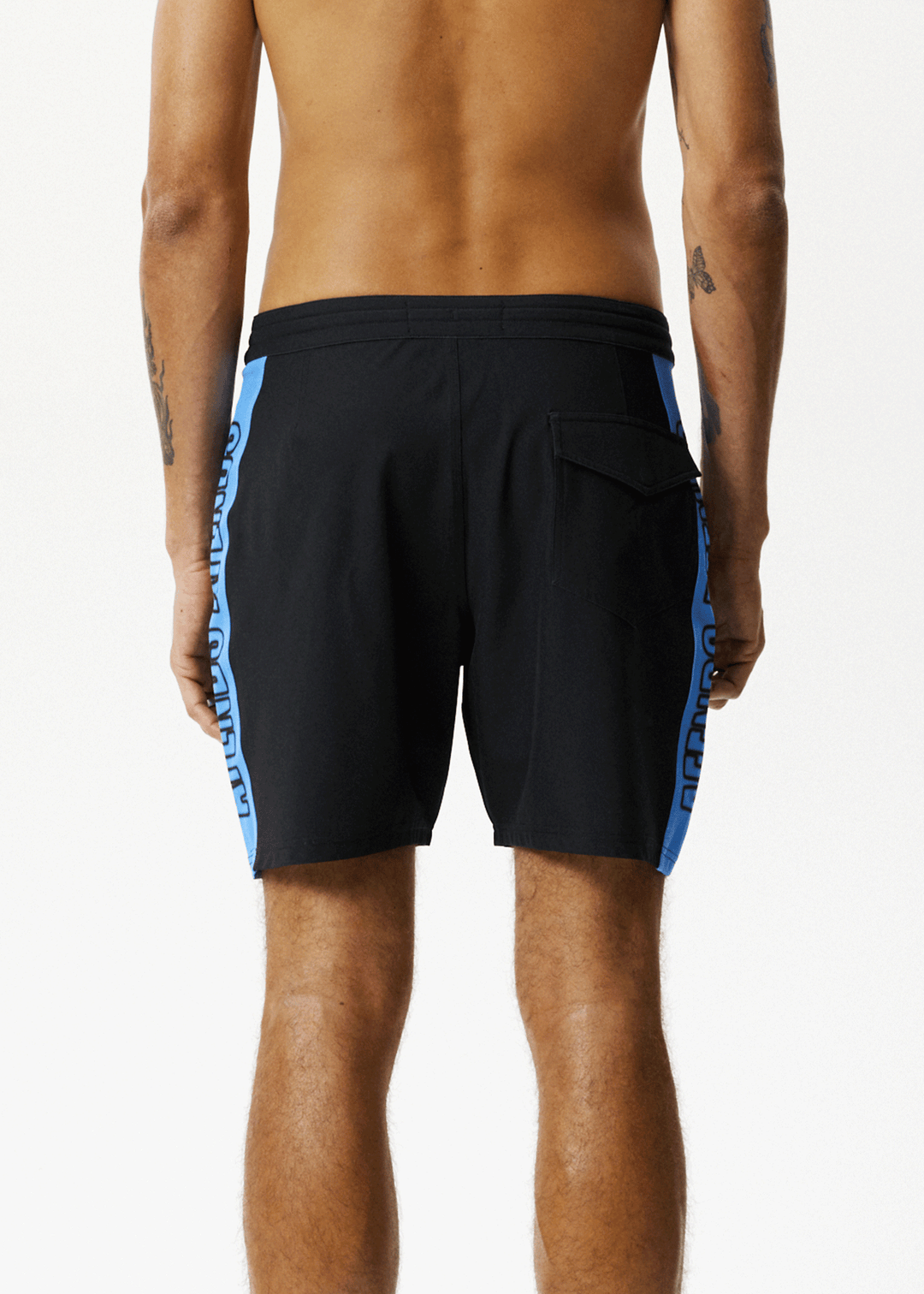 AFENDS Mens Tropics - Boardshorts 18" - Black