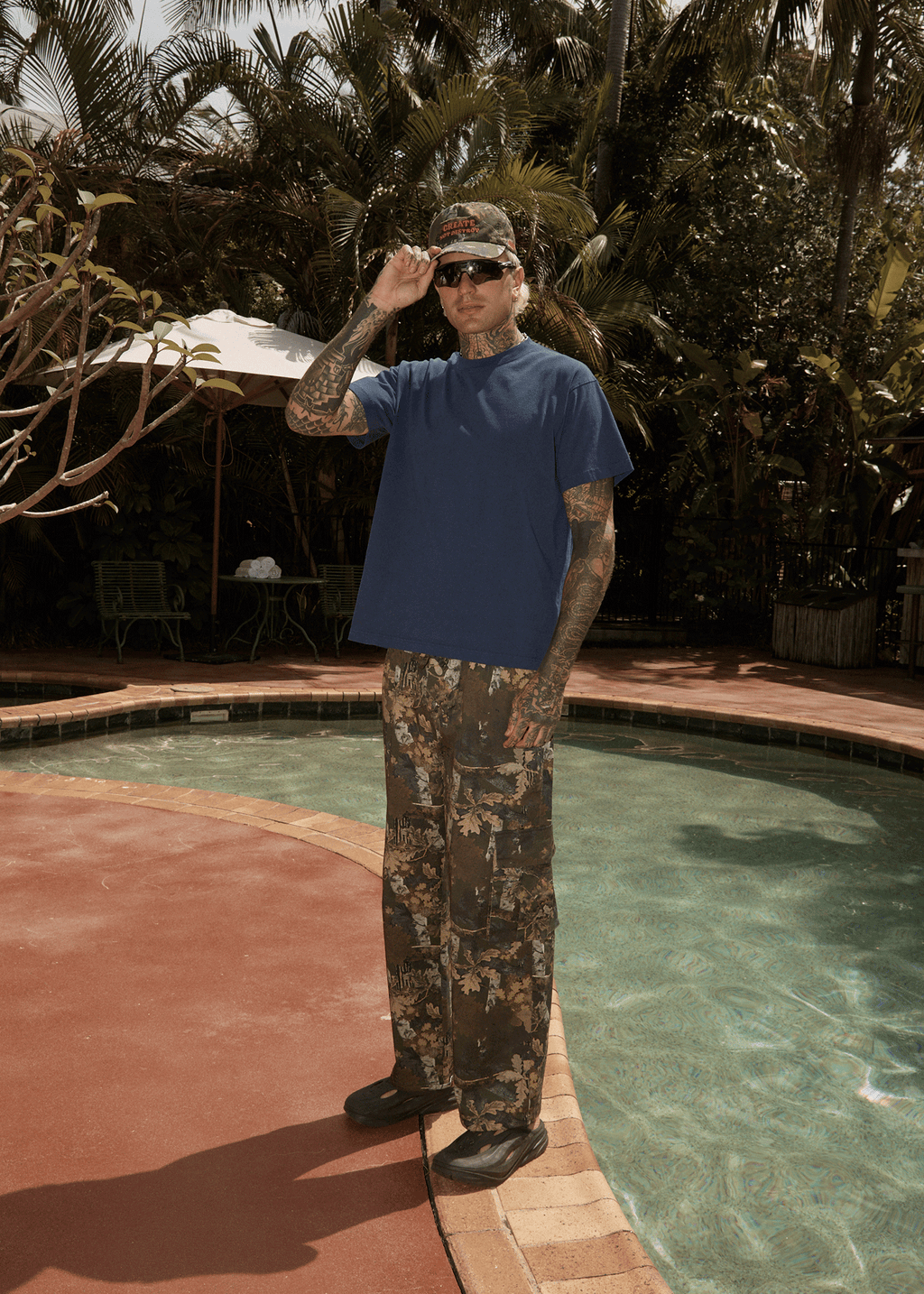 AFENDS Mens Atlas Find Me - Twill Cargo Pant - Find Me