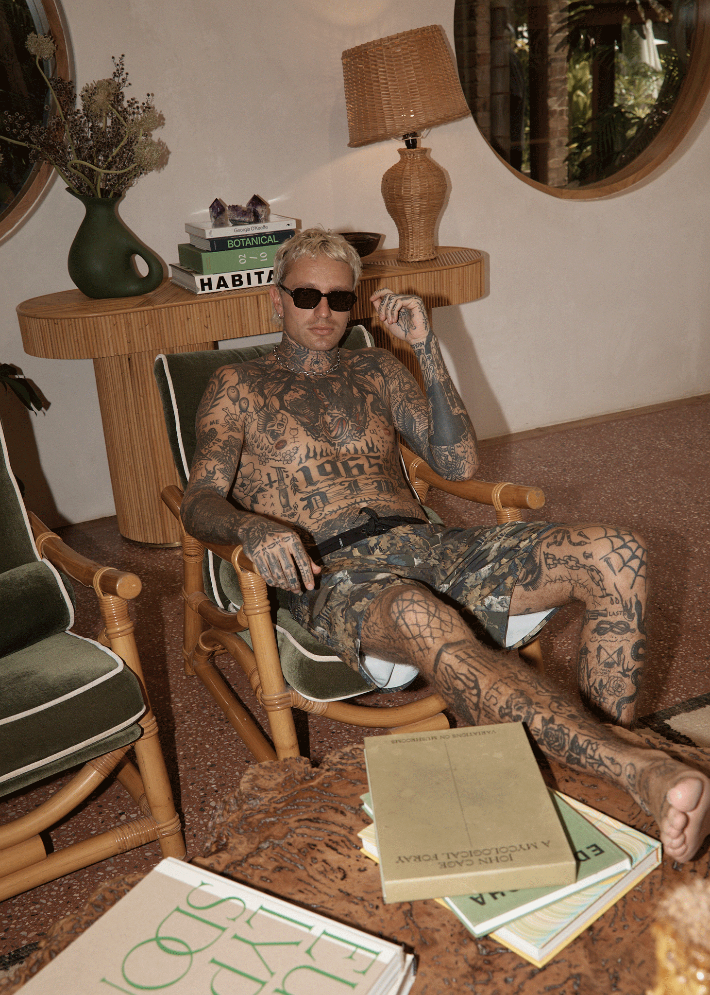 AFENDS Mens Find Me - Surf Related Boardshort 20" - Find Me