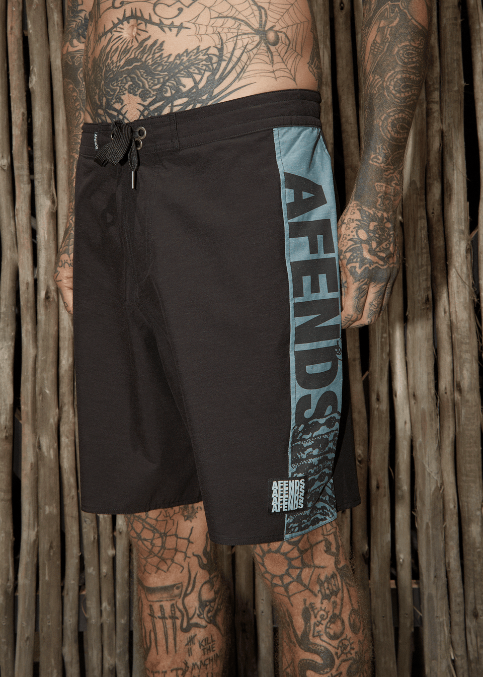 AFENDS Mens Tropics - Boardshort 18