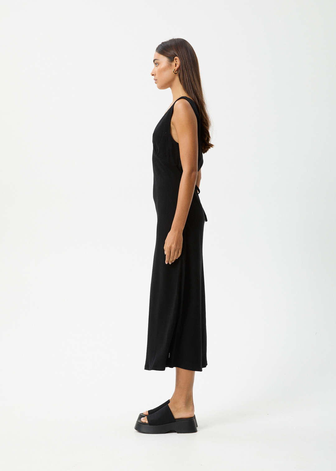 AFENDS Womens Amaya - Maxi Dress - Black 