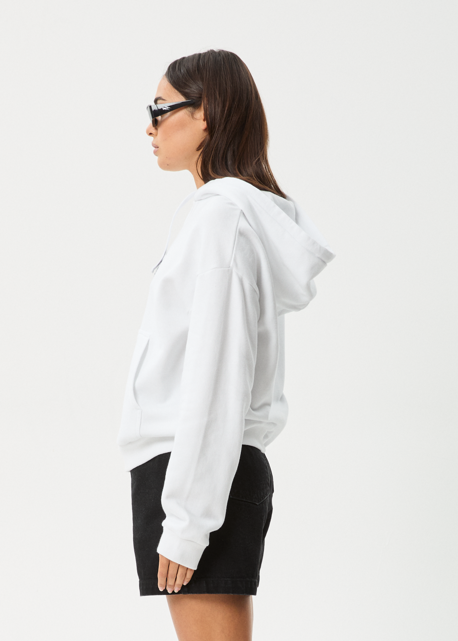 AFENDS Womens Bonfire - Hoodie - White