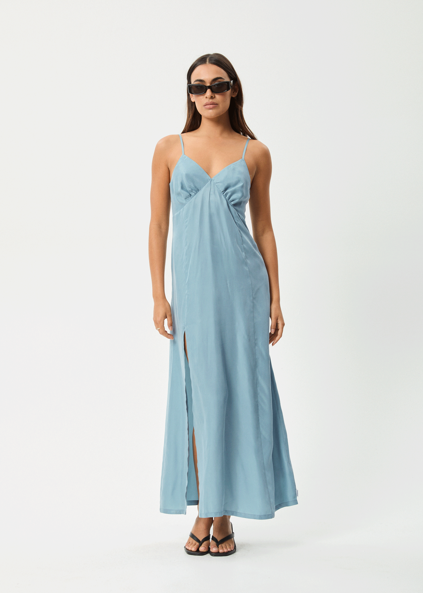 delia maxi dress AFENDS Womens Delia - Cupro Maxi Dress