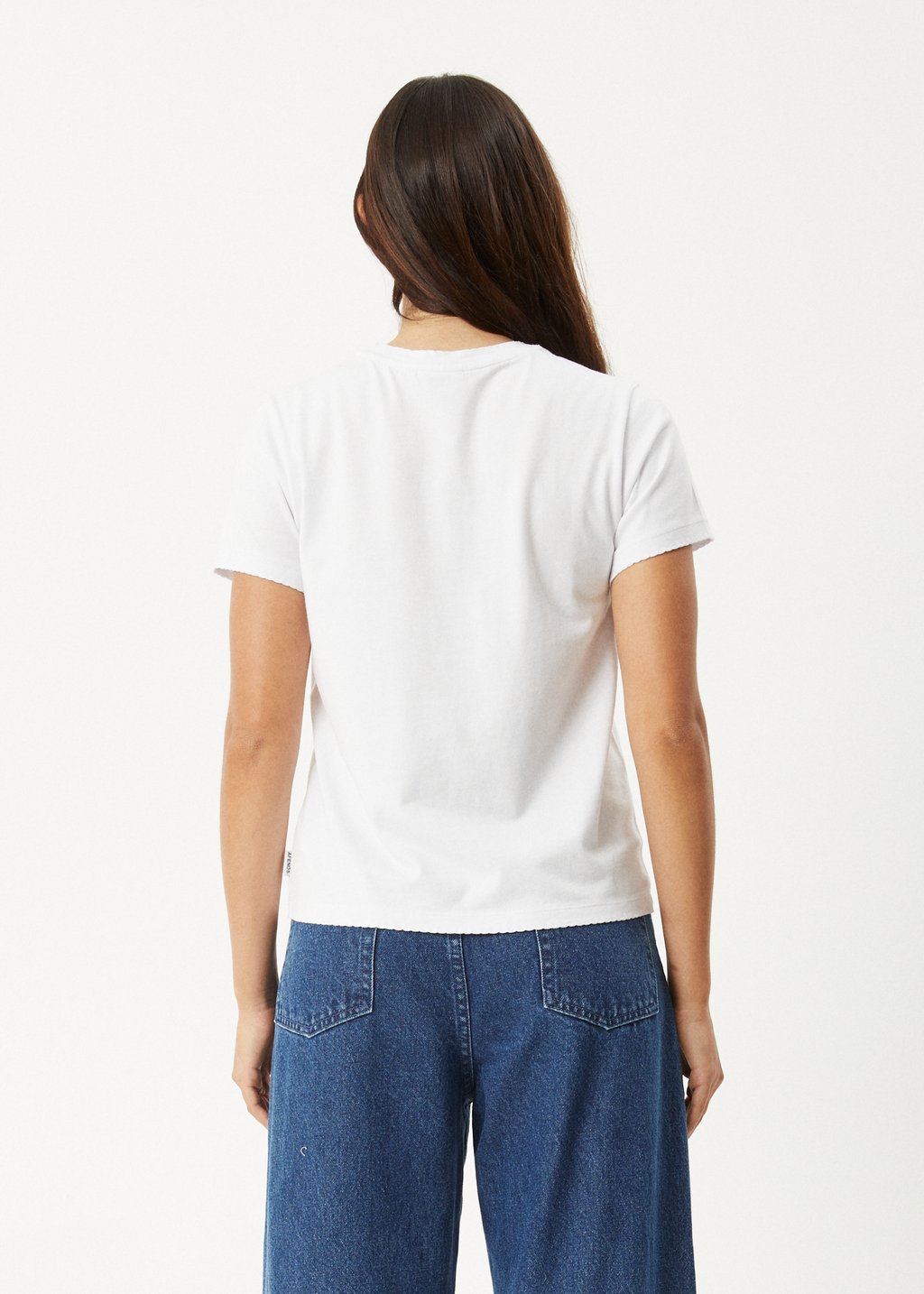 AFENDS Womens On Top - Regular Tee - White