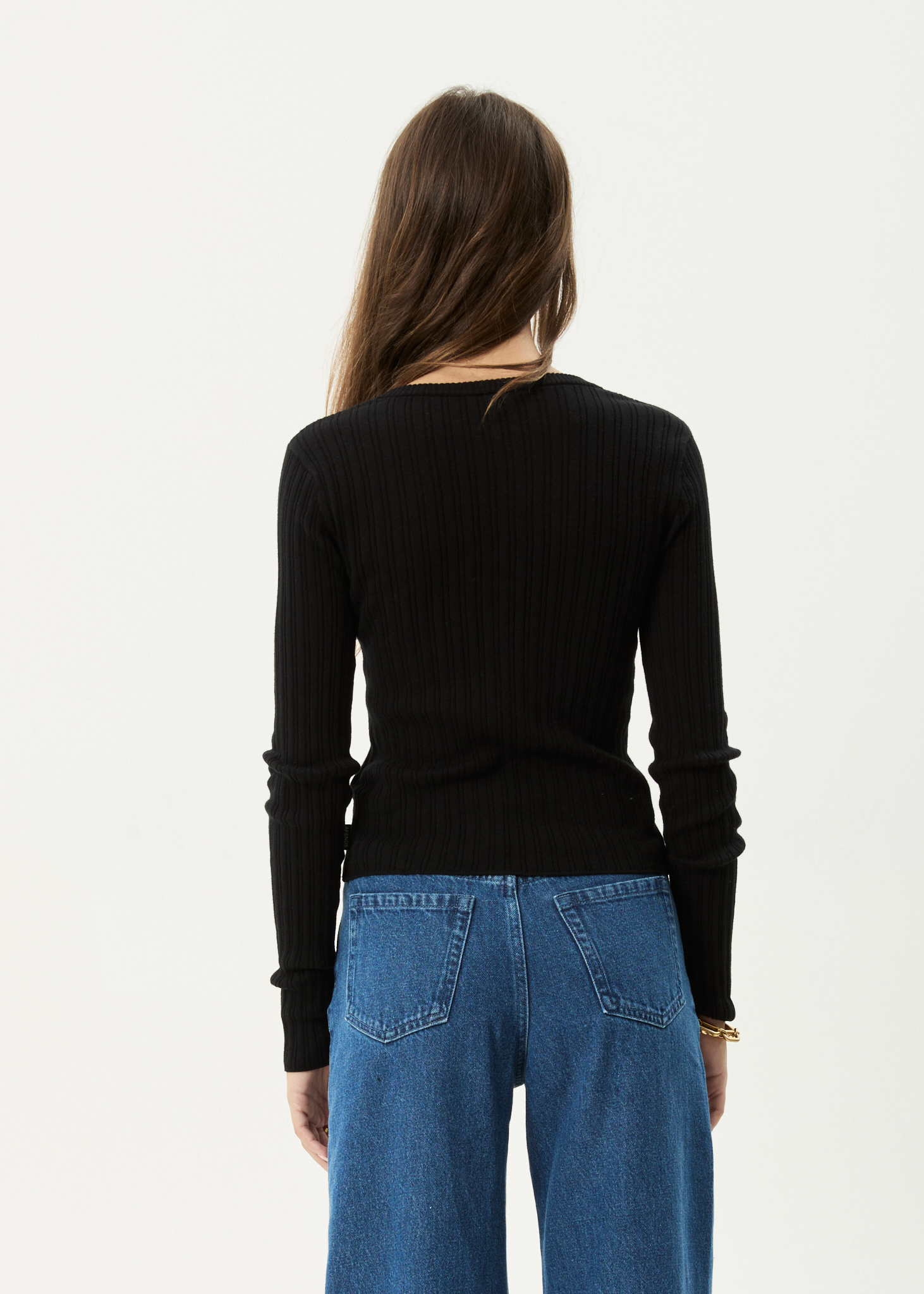 AFENDS Womens Bronte - Knit Cardigan - Black