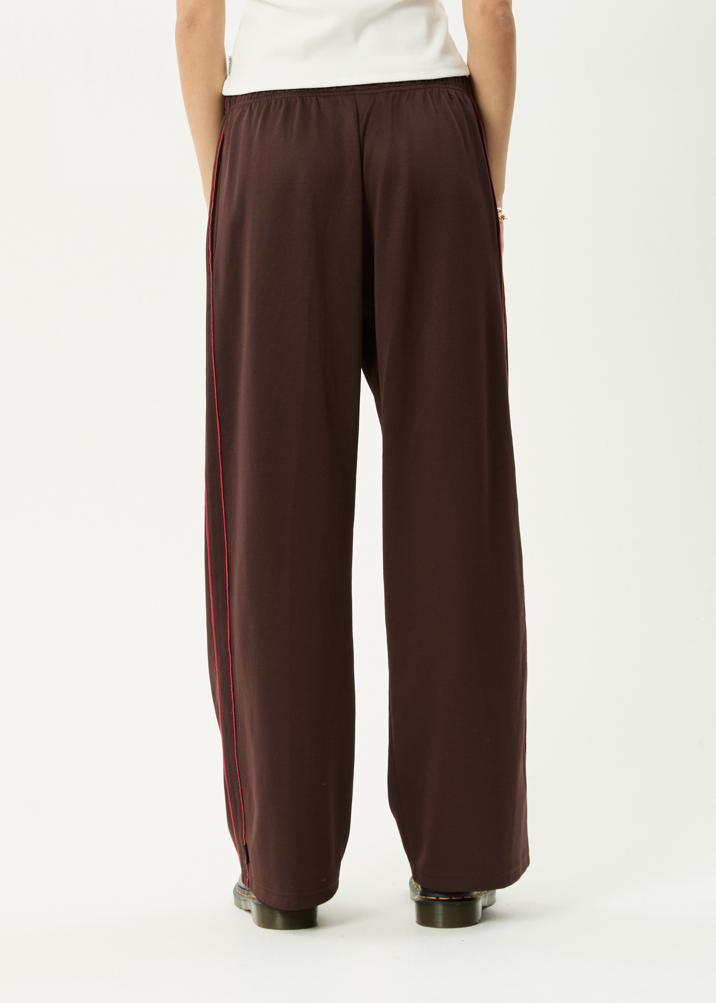AFENDS Womens Avenue - Track Pant - Coffee
