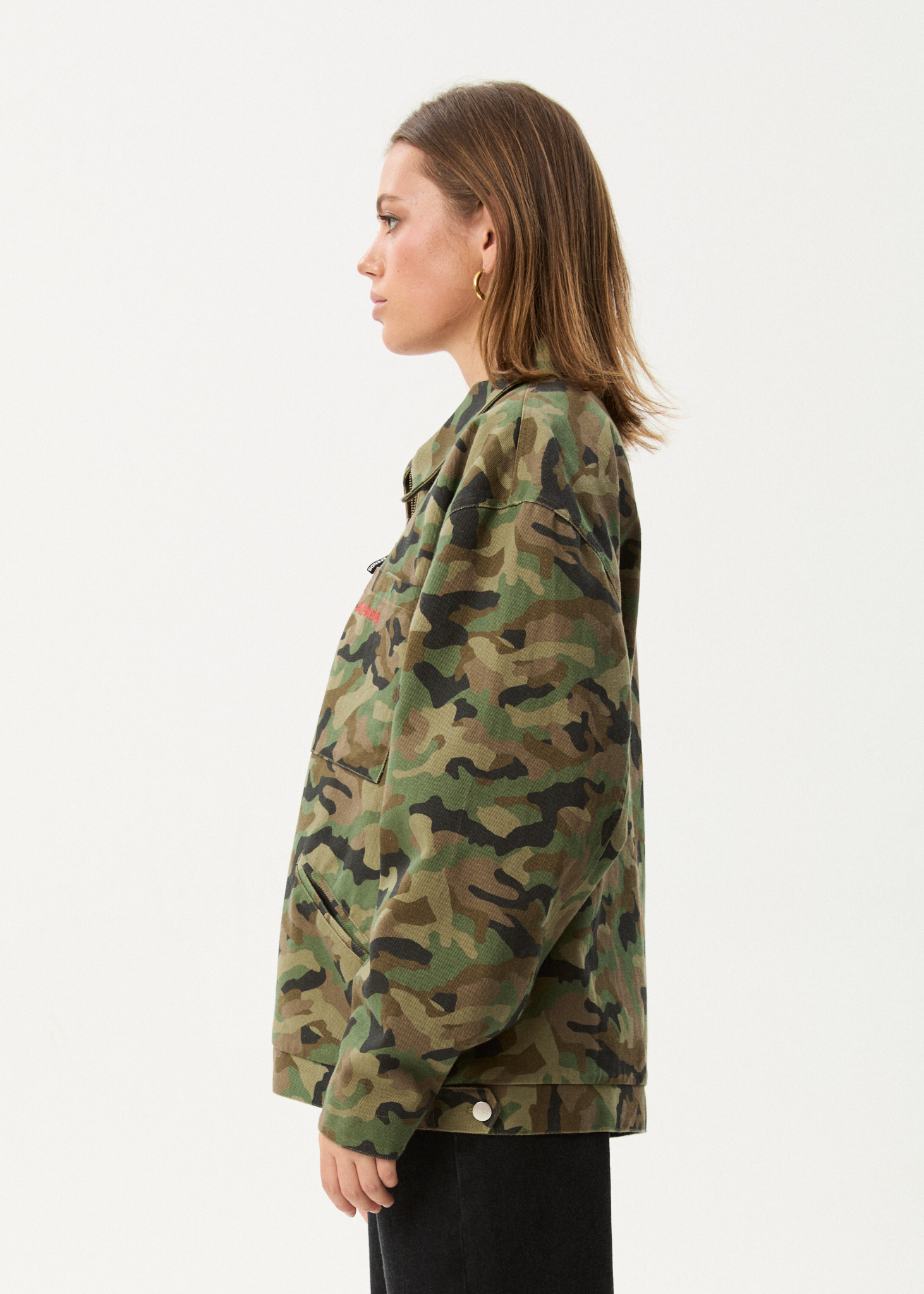 AFENDS Mens Hidden Oracle - Workwear Jacket - Hidden