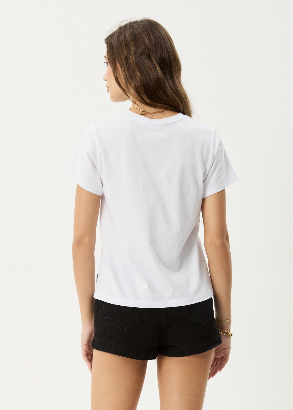 AFENDS Womens Maisie - Regular Tee - White