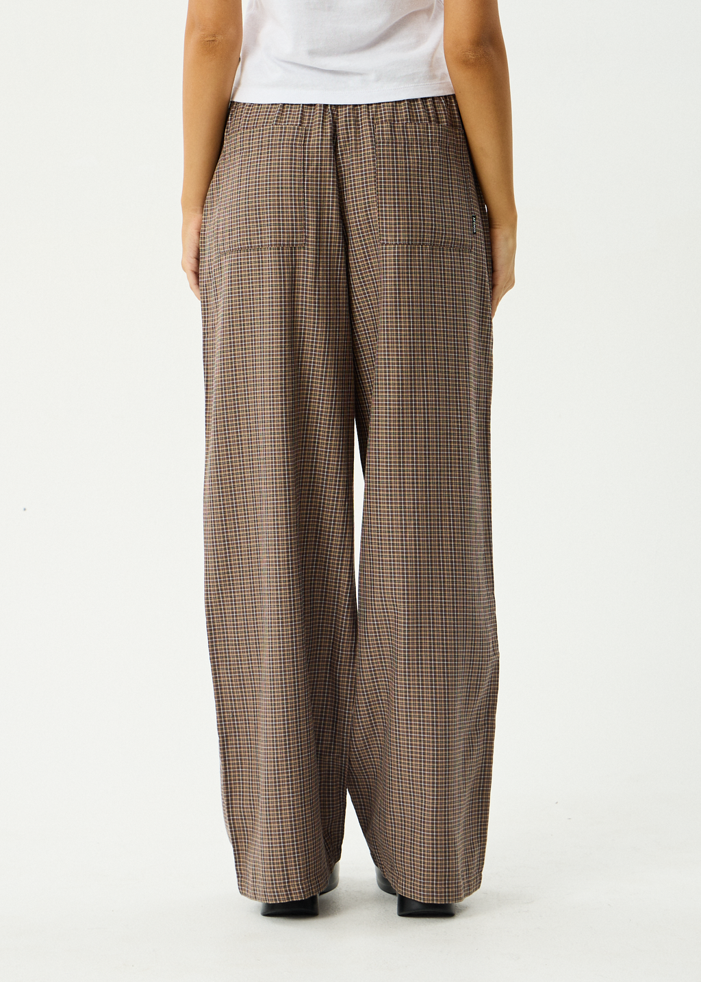 AFENDS Womens Hometown - Pant - Coffee