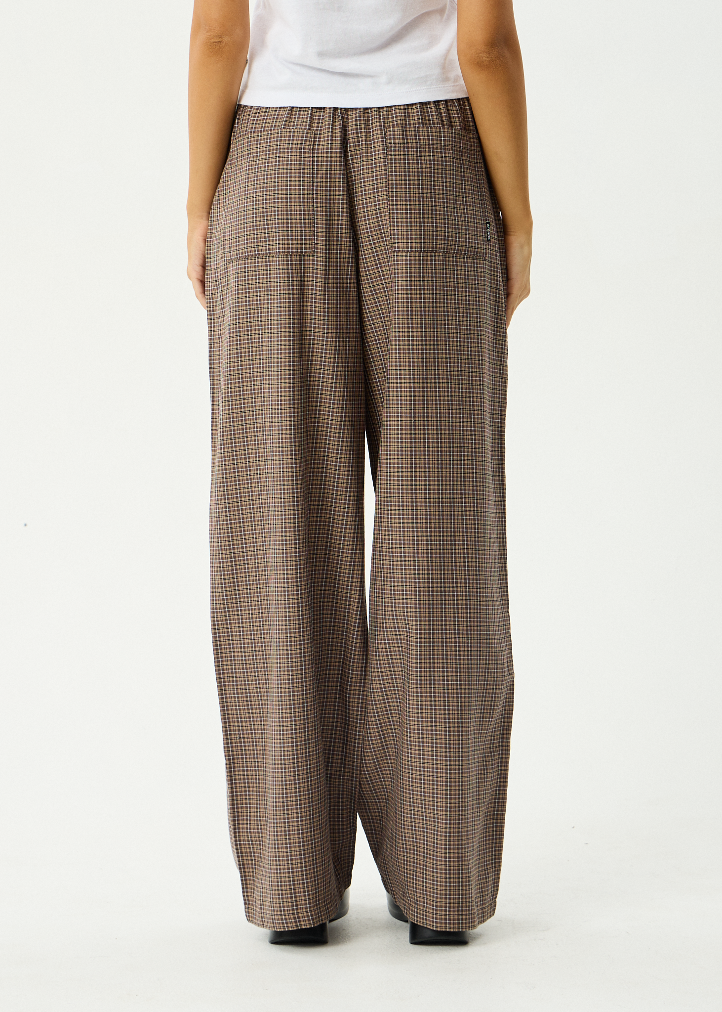 AFENDS Womens Hometown - Pant - Coffee