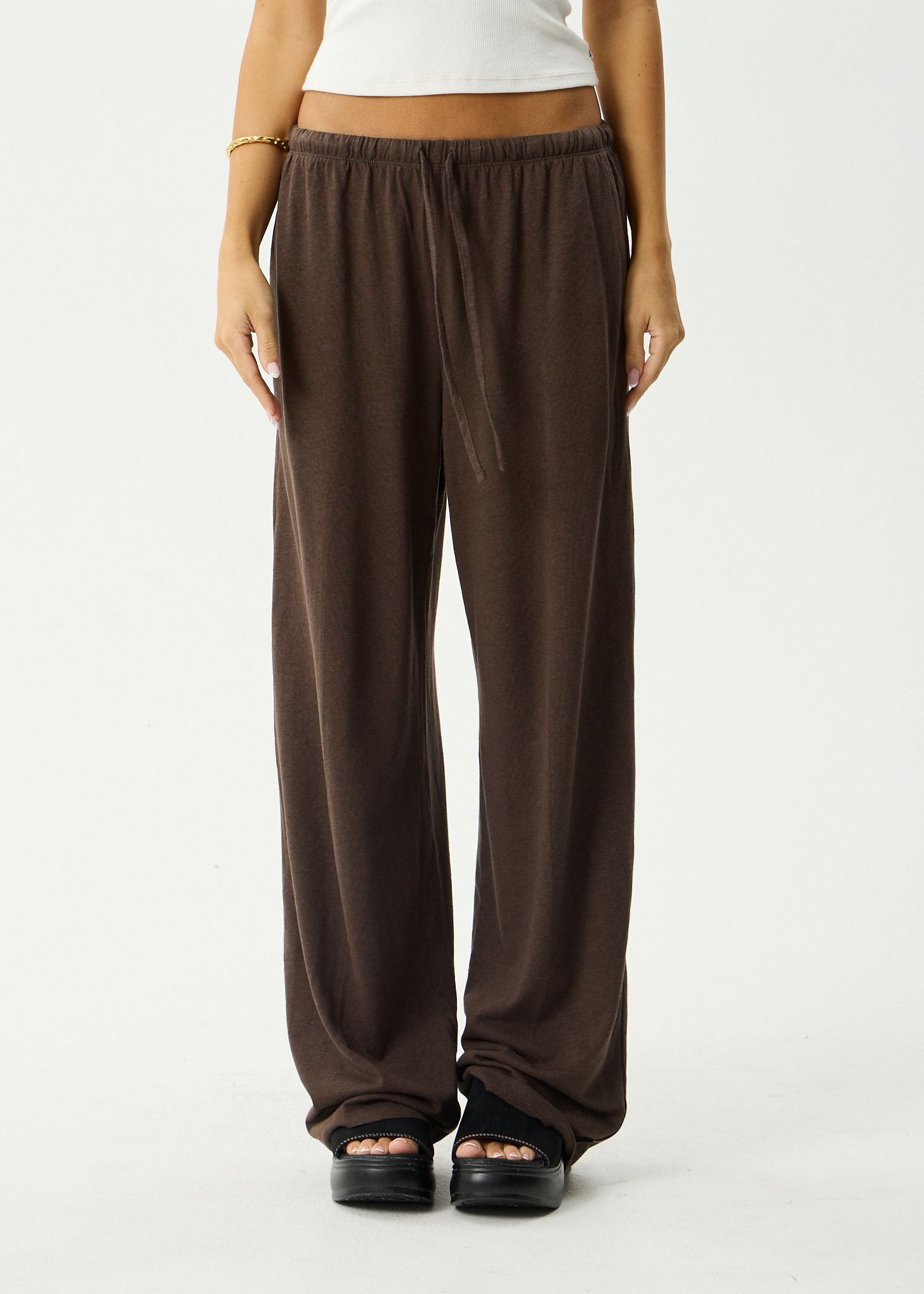 AFENDS Womens Jones - Pant - Coffee