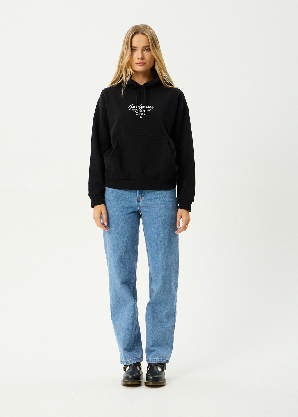 AFENDS Womens Gardening Club - Hoodie - Black