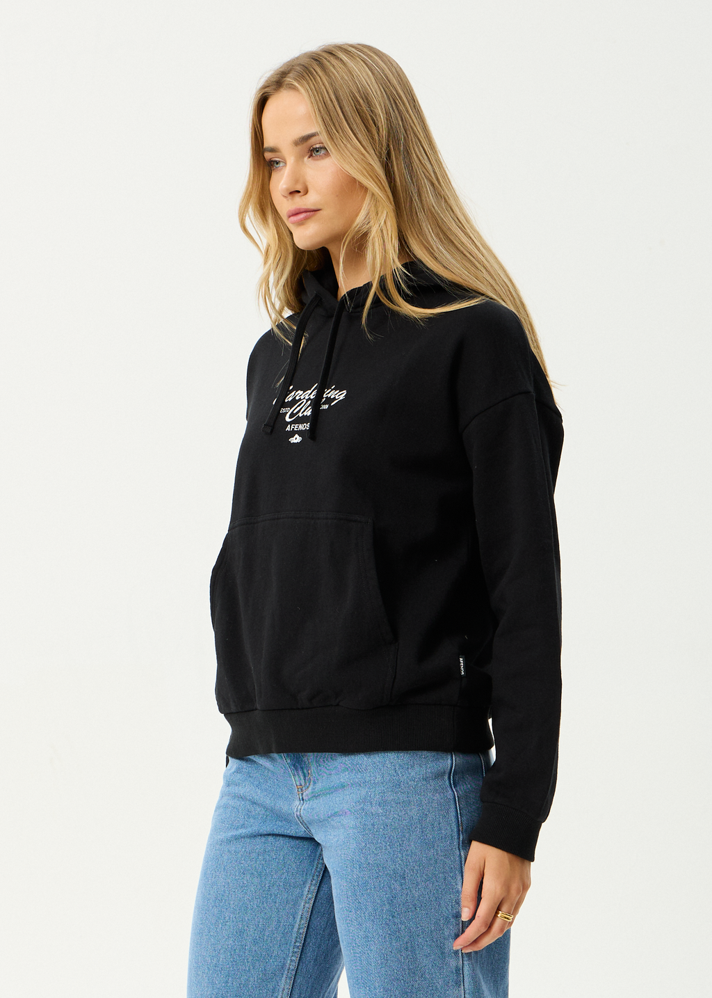 AFENDS Womens Gardening Club - Hoodie - Black