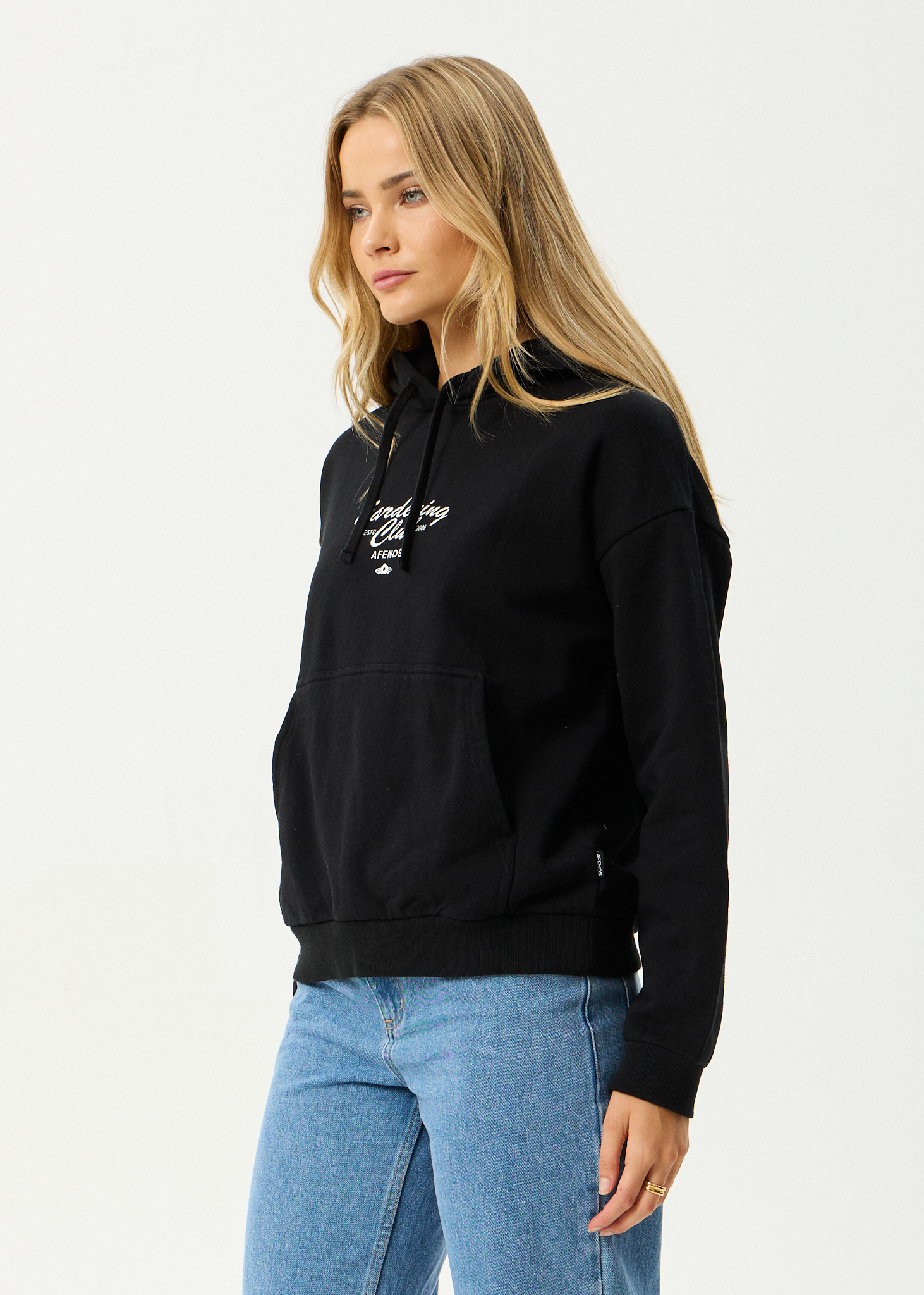 AFENDS Womens Gardening Club - Hoodie - Black