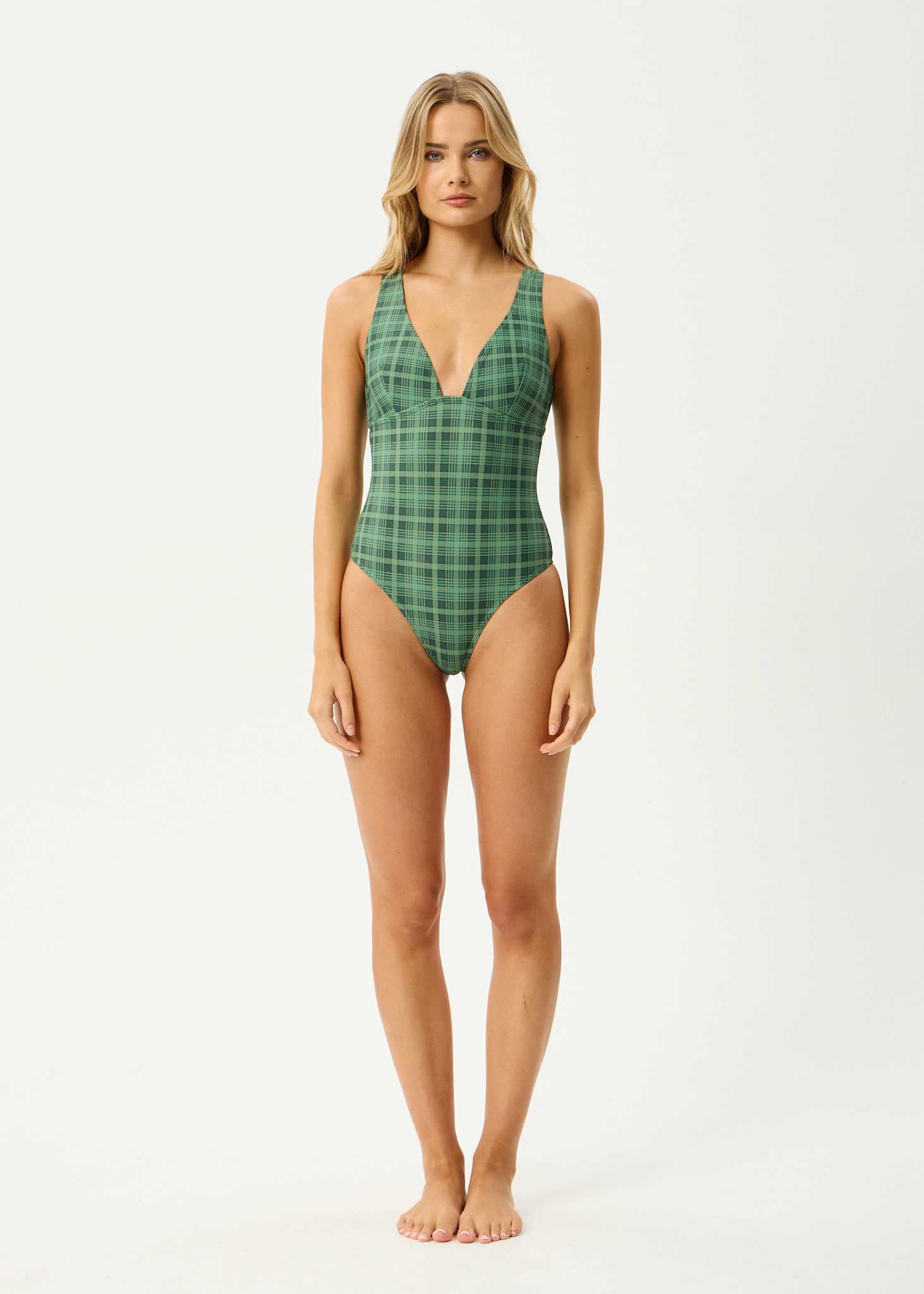 AFENDS Womens Lonnie - One Piece - Hunter Green