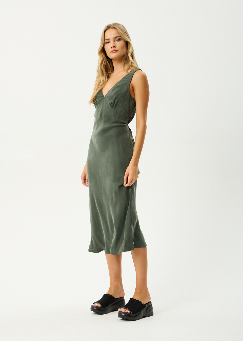 HARIOT CUPRO MAXI DRESS
