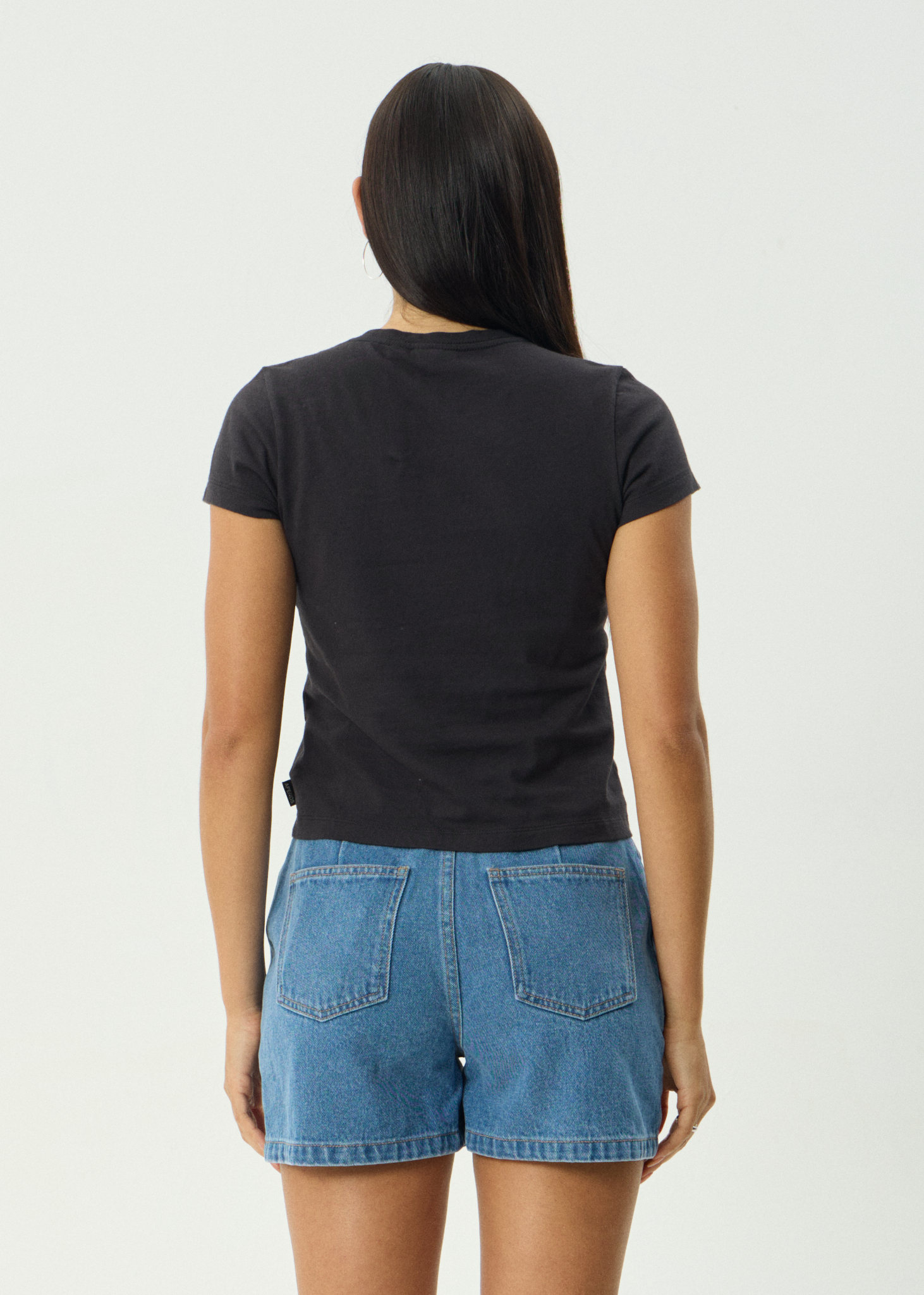 AFENDS Womens Tropic Of Cancer - Baby Tee - Black