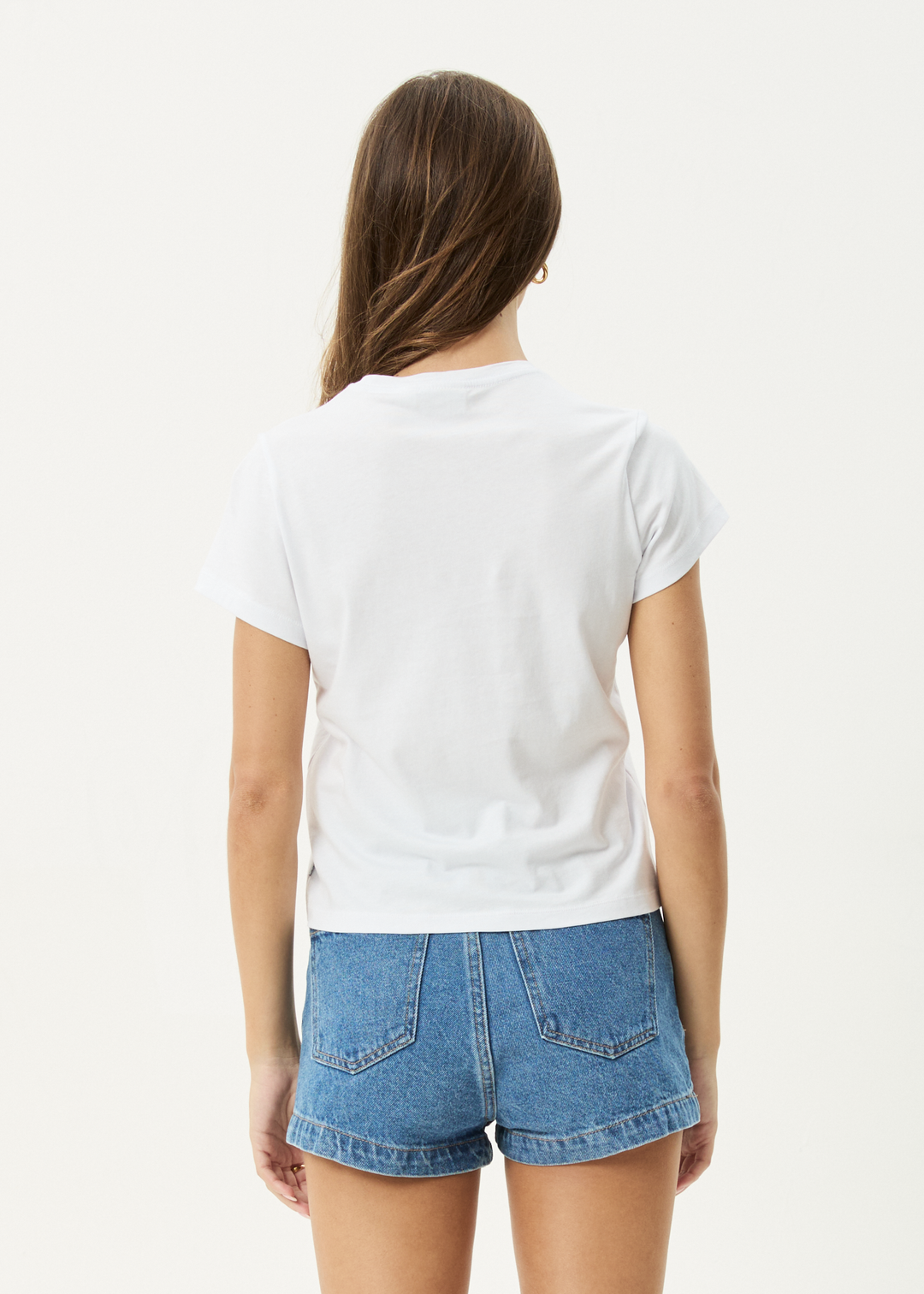 AFENDS Womens Metamorphosis - Baby Tee - White