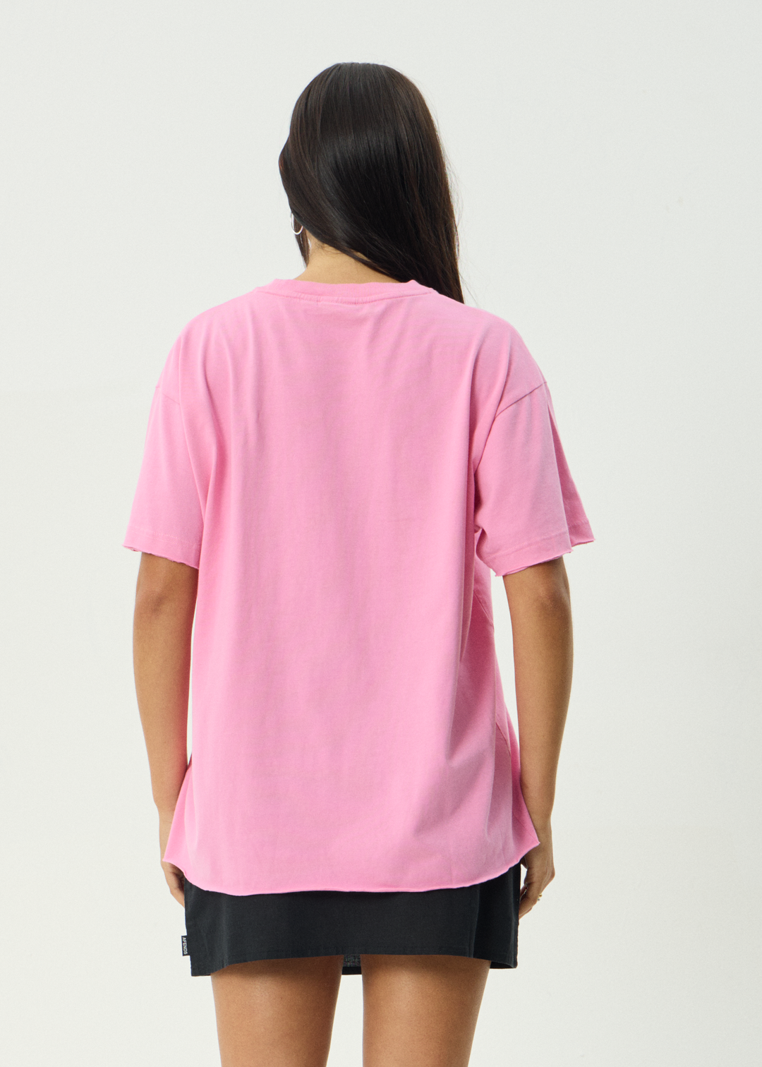 AFENDS Womens Amalfi - Oversized Tee - Pink