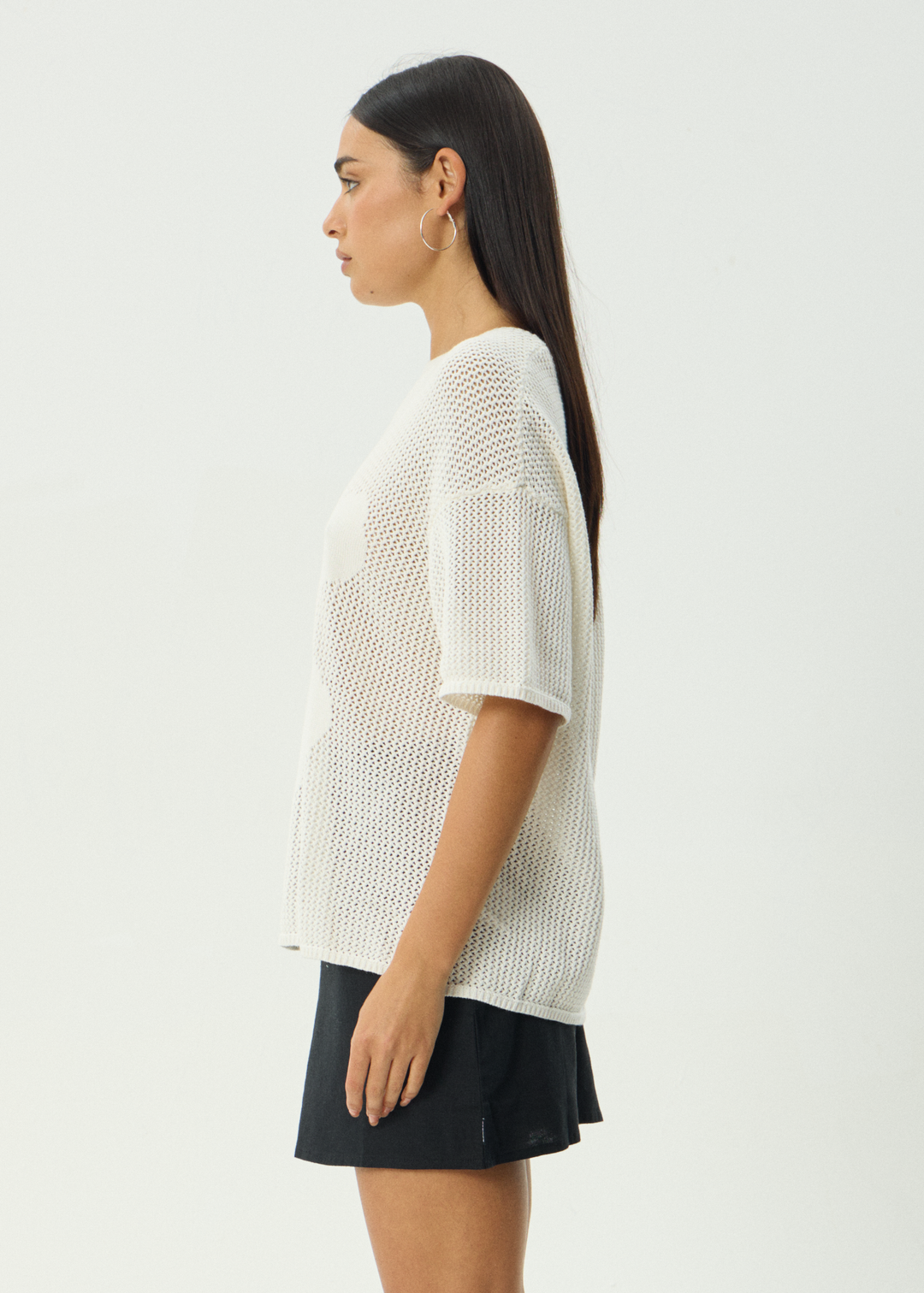 AFENDS Womens Riley - Knit Tee - White