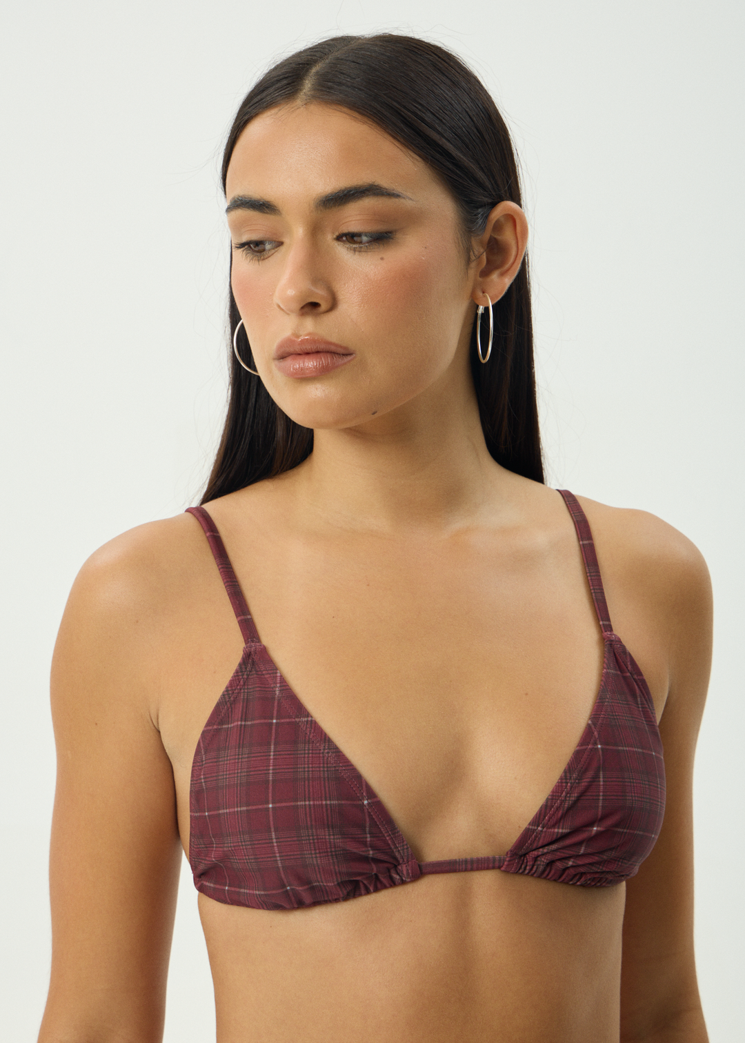 AFENDS Womens Eboni - Bikini Top - Port Check