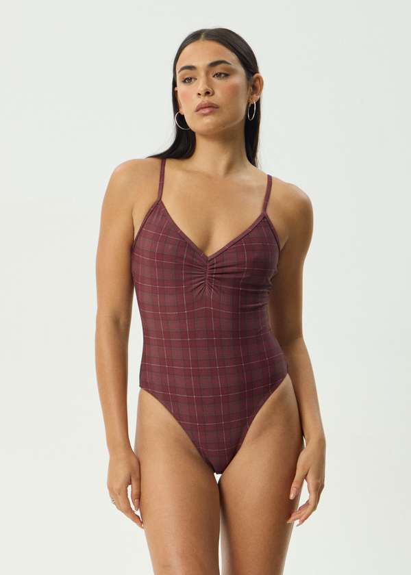 AFENDS Womens Eboni - One Piece - Port Check