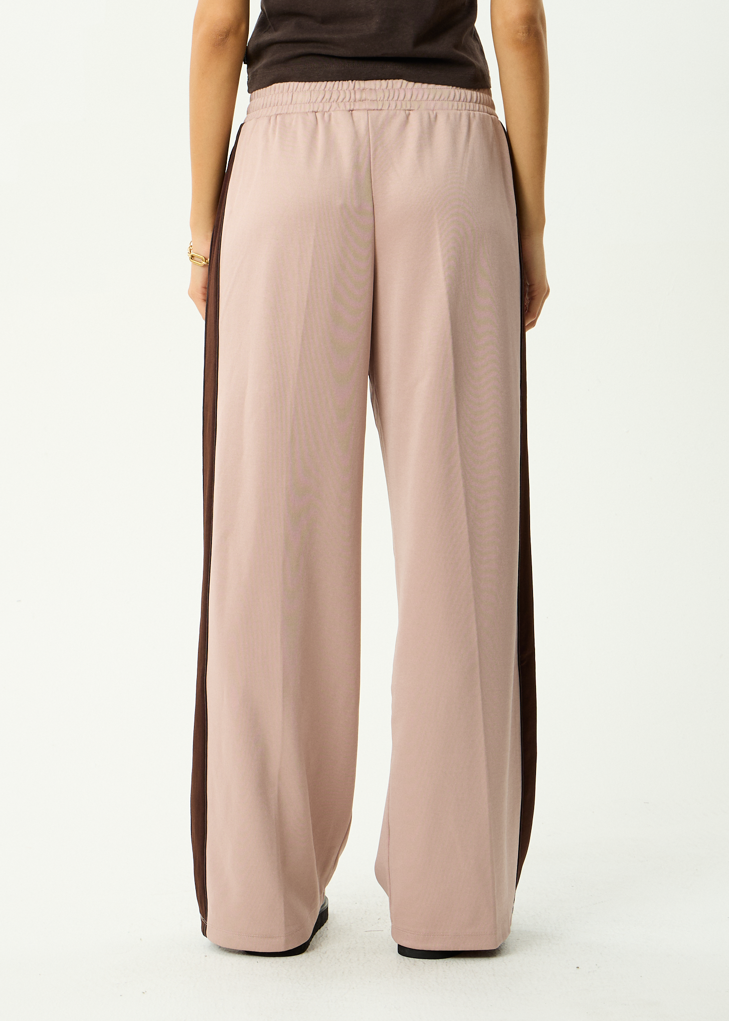 AFENDS Womens Brooklyn - Recycled Track Pant - Dusty Pink