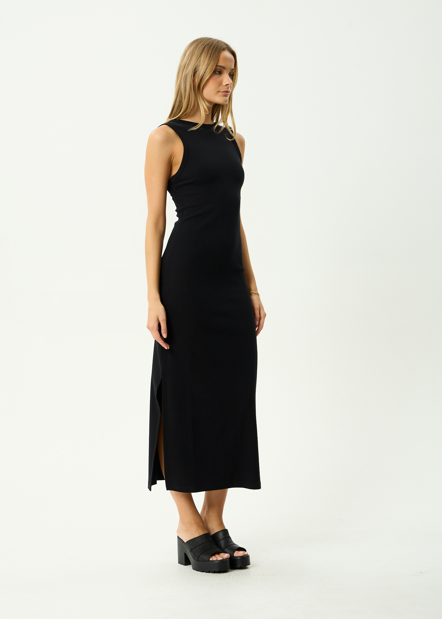 AFENDS Womens Astoria - Maxi Dress - Black
