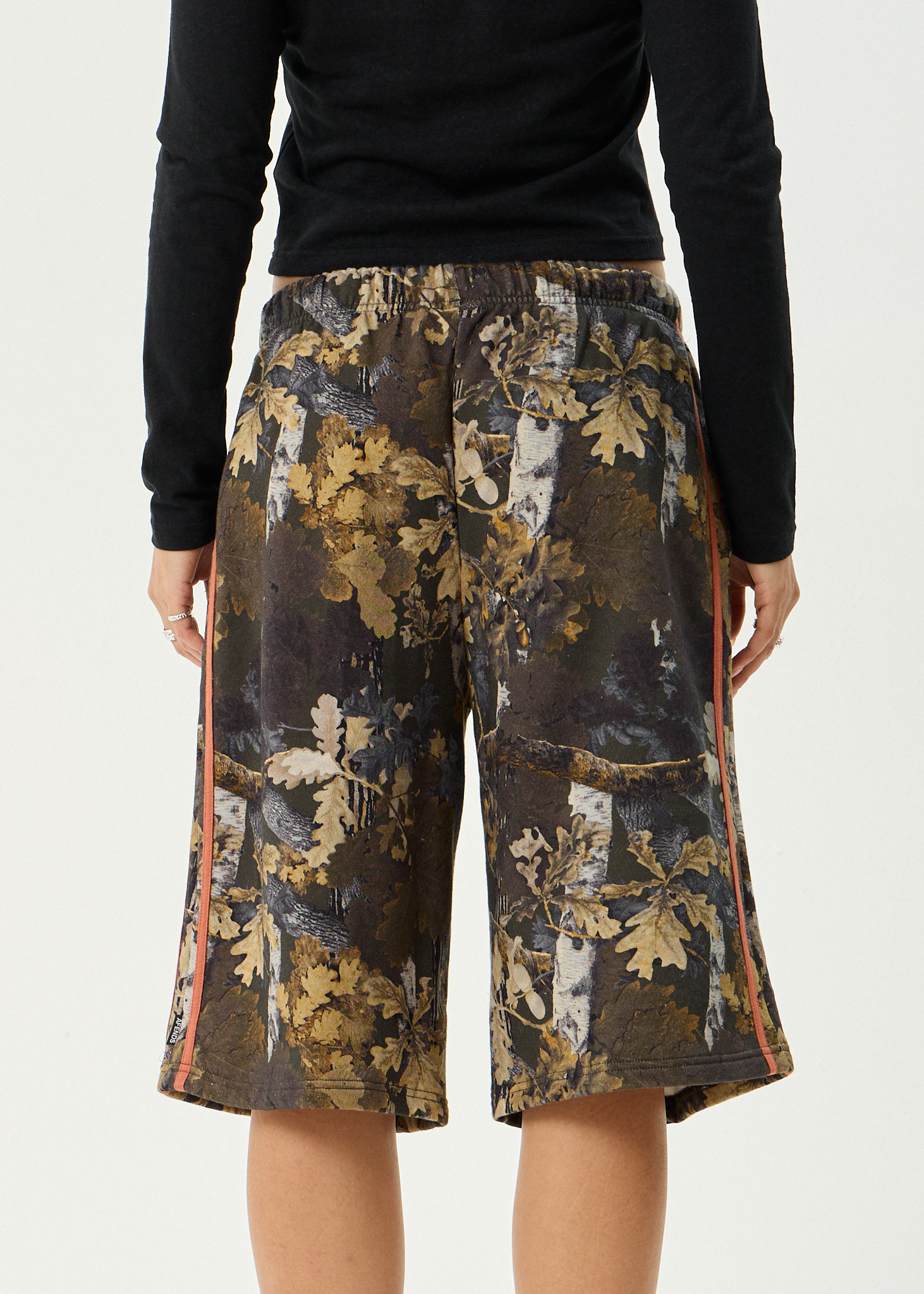 AFENDS Womens Find Me - Longline Short - Multi