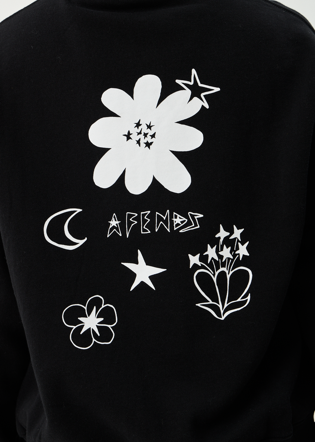 AFENDS Womens Terra - Zip Hood - Black