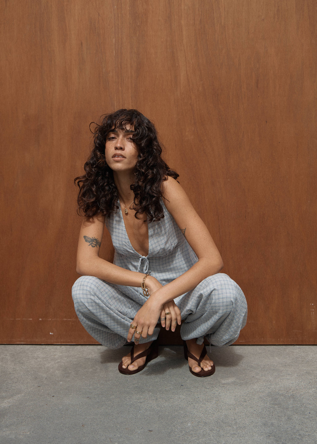 AFENDS Lyana - Balloon Pant - Silver Birch