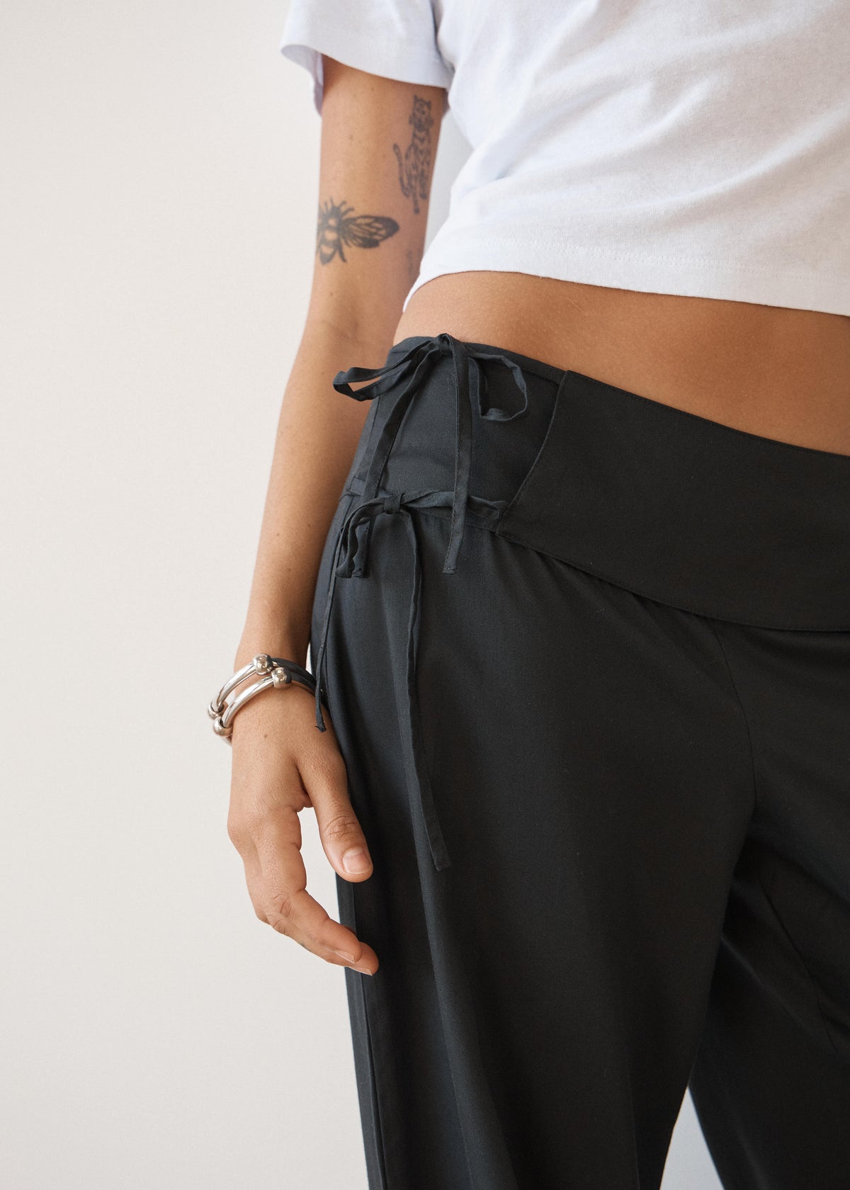 AFENDS Sofia - Wide Leg Pant - Black