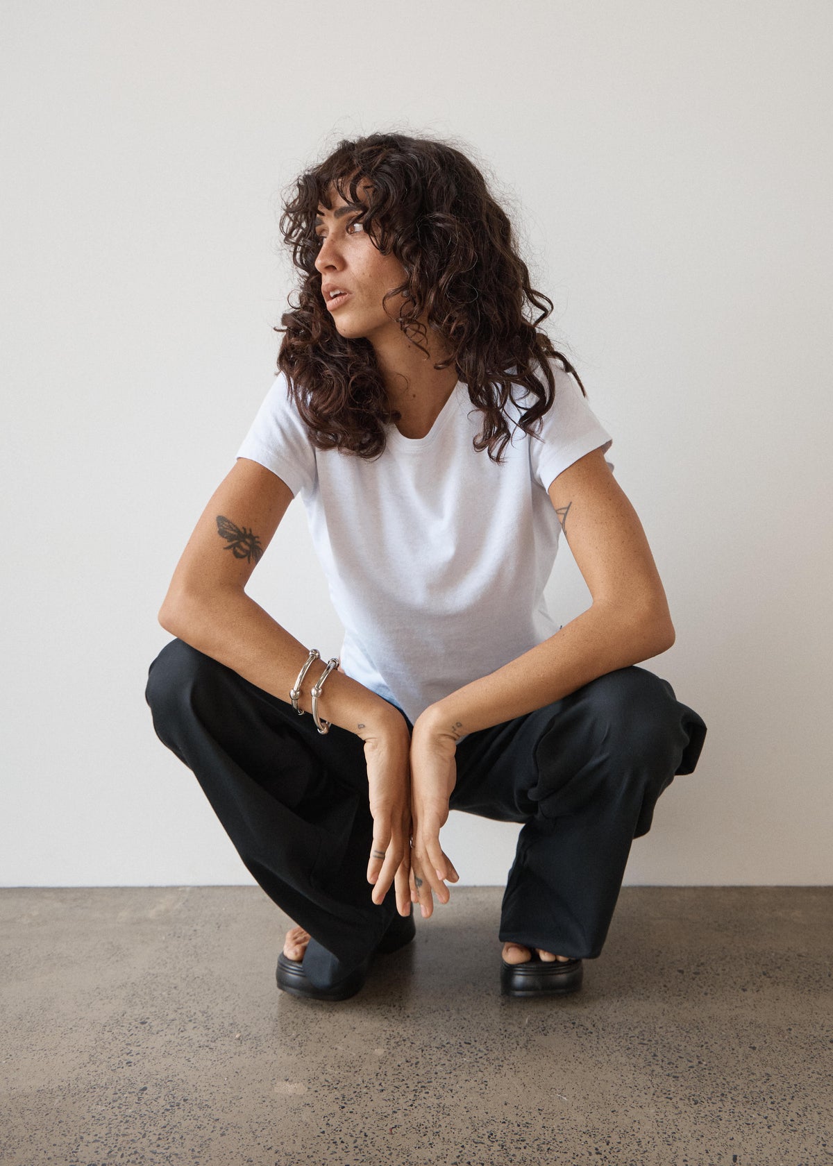 AFENDS Sofia - Wide Leg Pant - Black