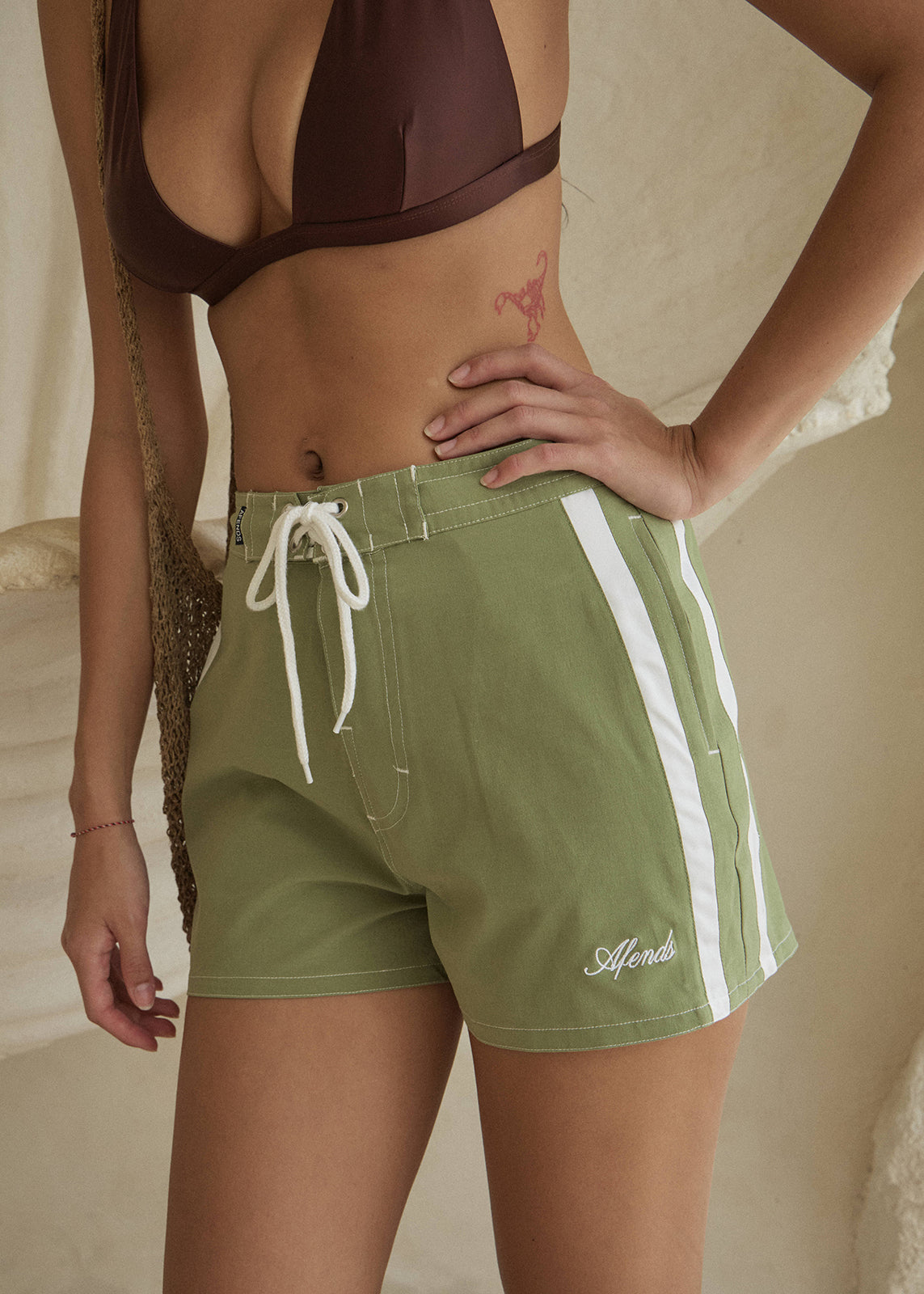 AFENDS Ellia - Boardshorts - Sage