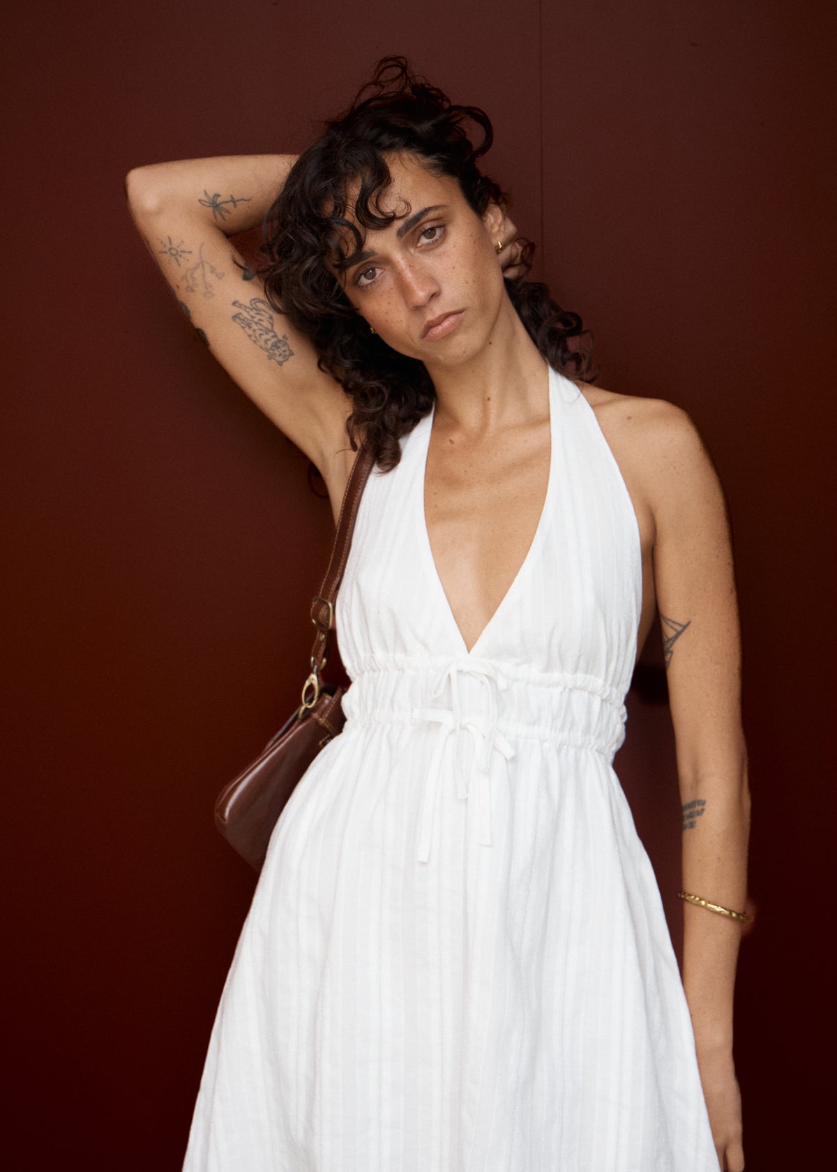 AFENDS June - Mini Dress - White